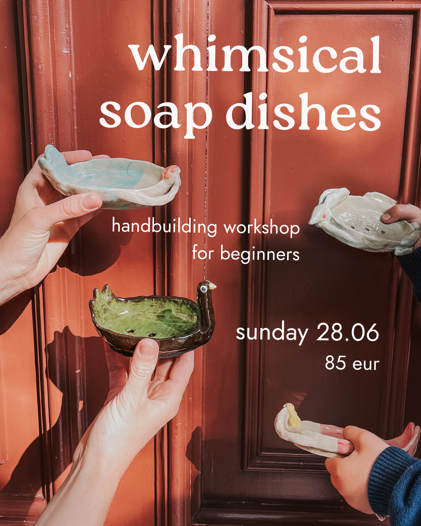 Whimsical soap dishes