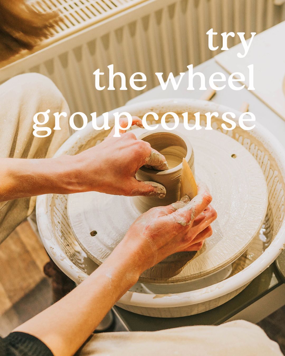 Pottery wheel group course