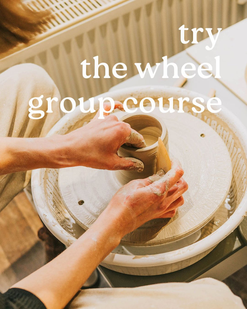 Wheel throwing group class for beginners in Berlin at Clay Stories Berlin