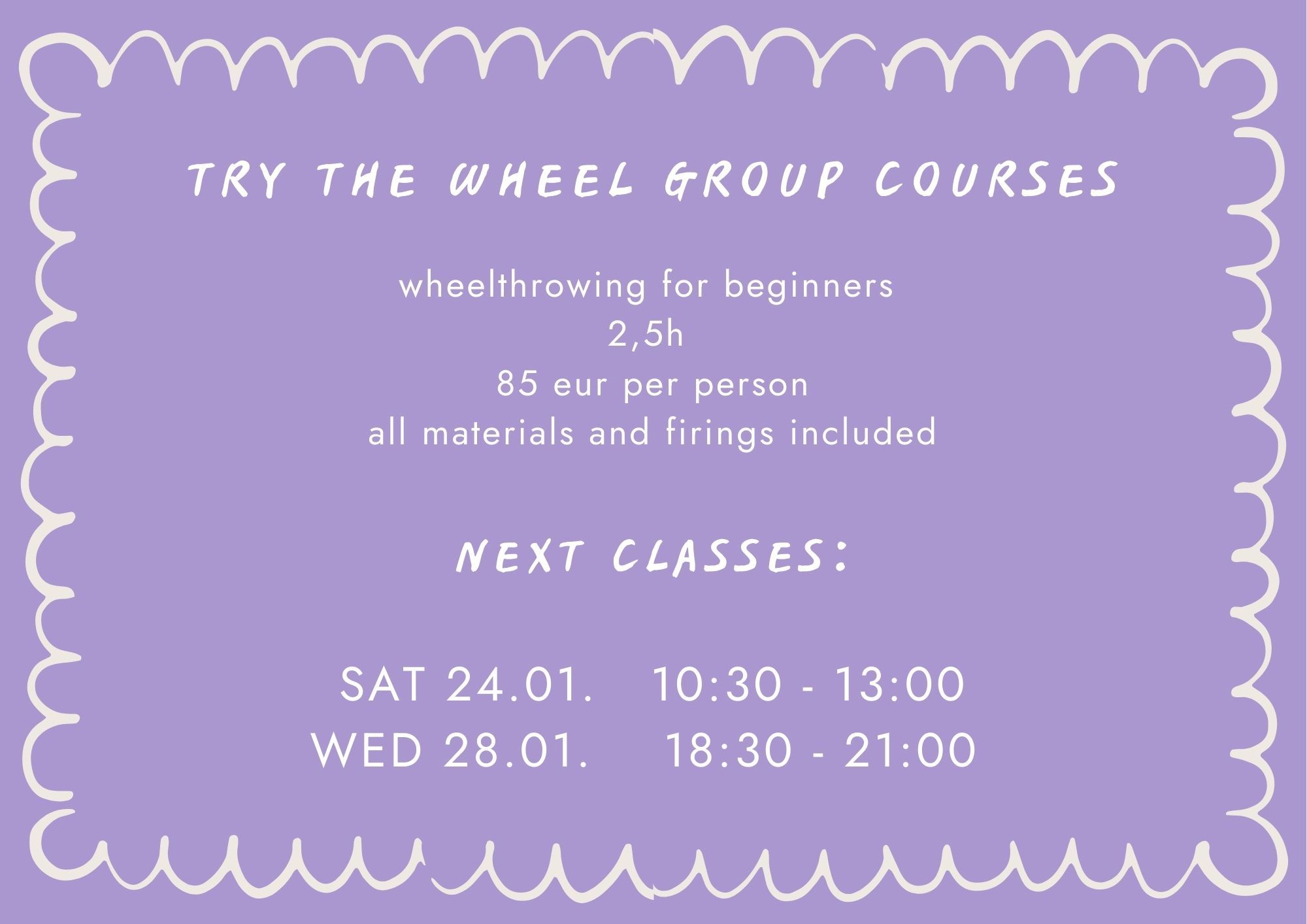 Pottery courses and ceramic workshops in Berlin